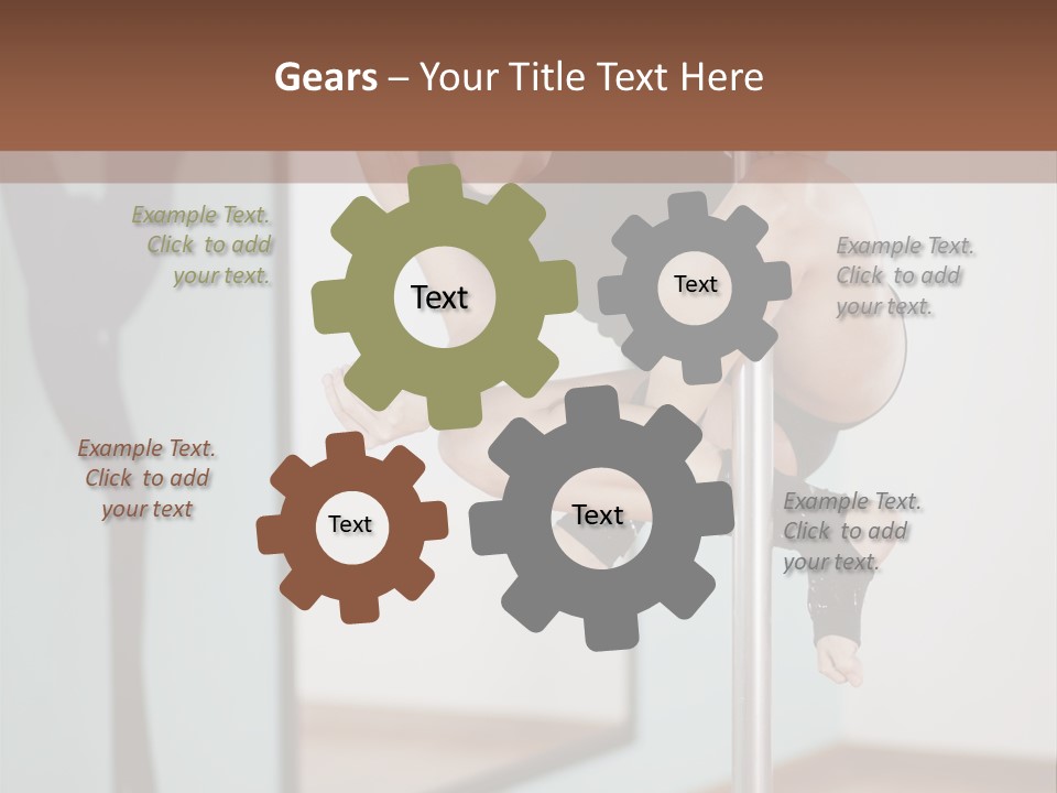 Workout Class Happy PowerPoint Template