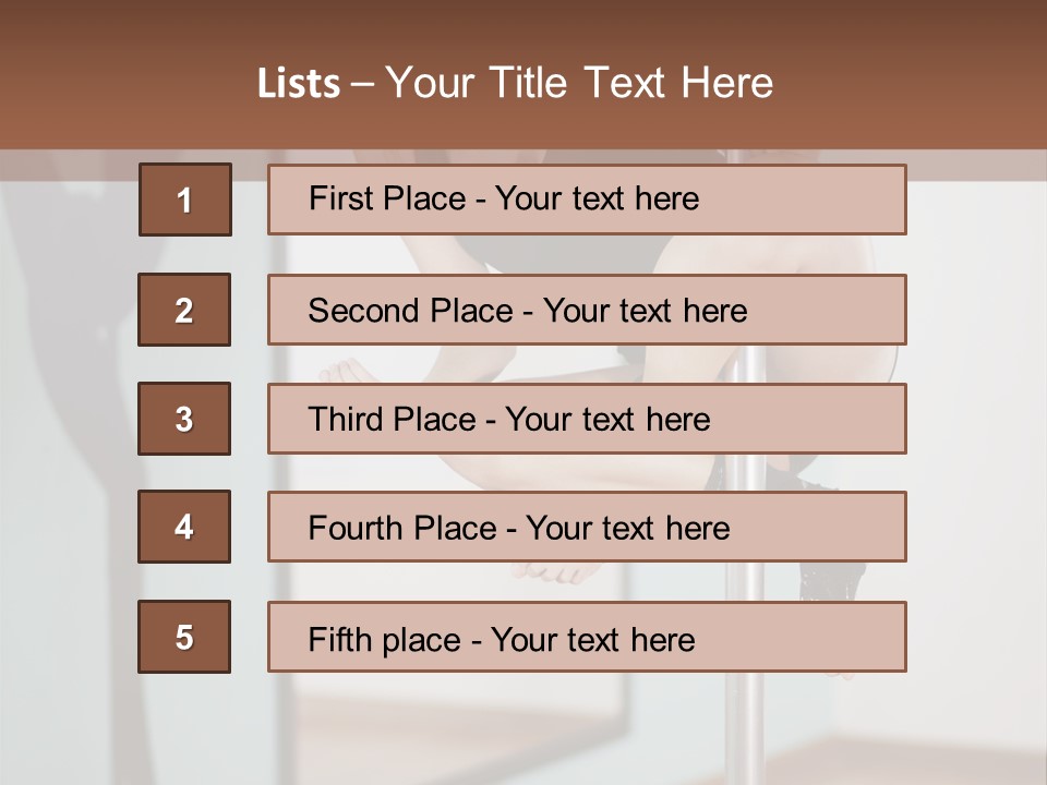 Workout Class Happy PowerPoint Template