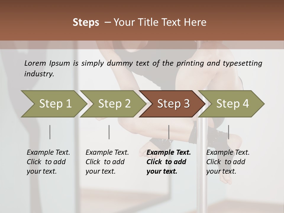 Workout Class Happy PowerPoint Template
