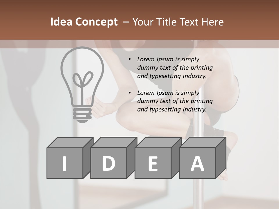 Workout Class Happy PowerPoint Template