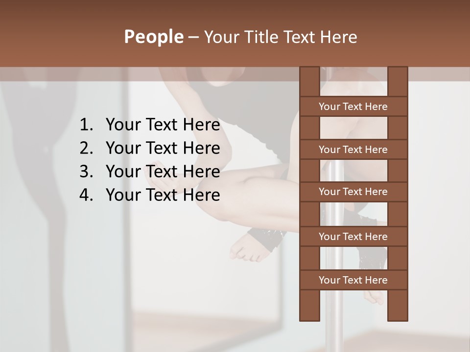 Workout Class Happy PowerPoint Template