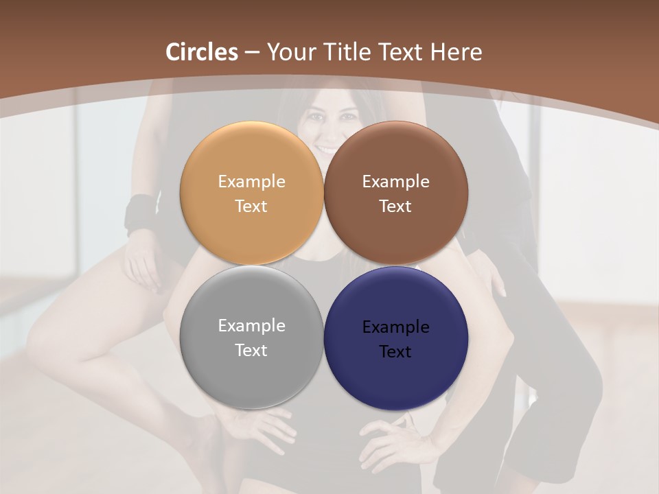 Stripteaser Female Beautiful PowerPoint Template