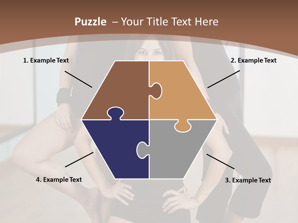 Stripteaser Female Beautiful PowerPoint Template