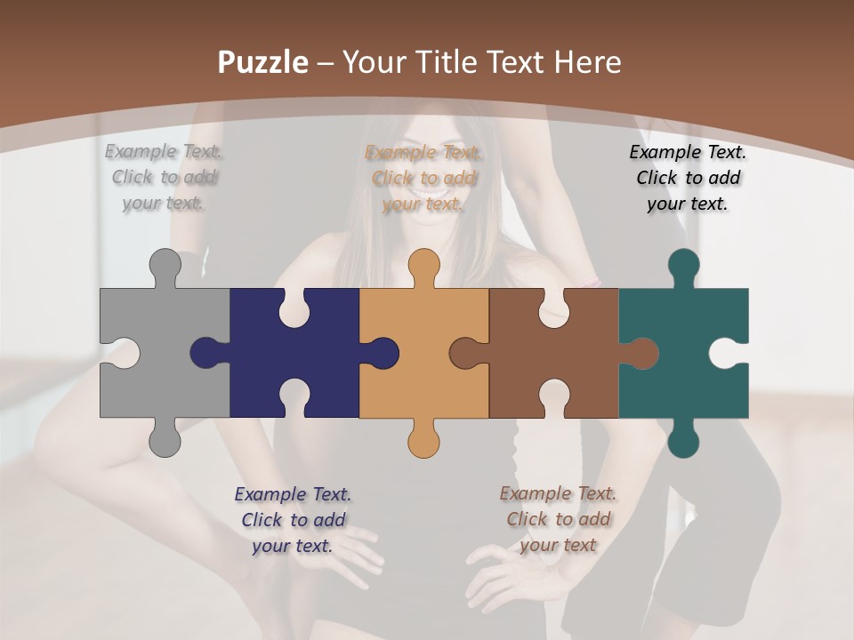 Stripteaser Female Beautiful PowerPoint Template