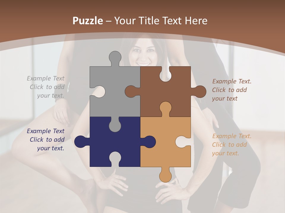 Stripteaser Female Beautiful PowerPoint Template