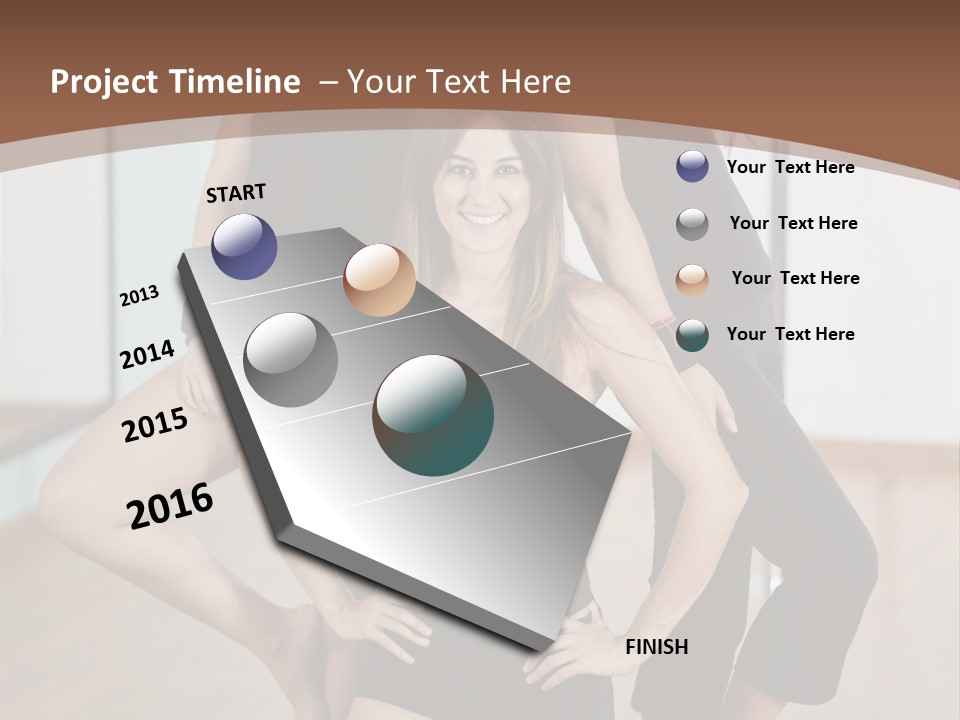 Stripteaser Female Beautiful PowerPoint Template