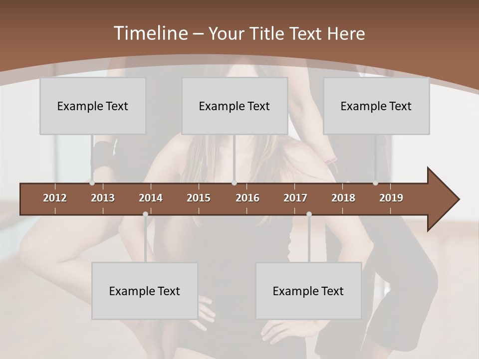 Stripteaser Female Beautiful PowerPoint Template