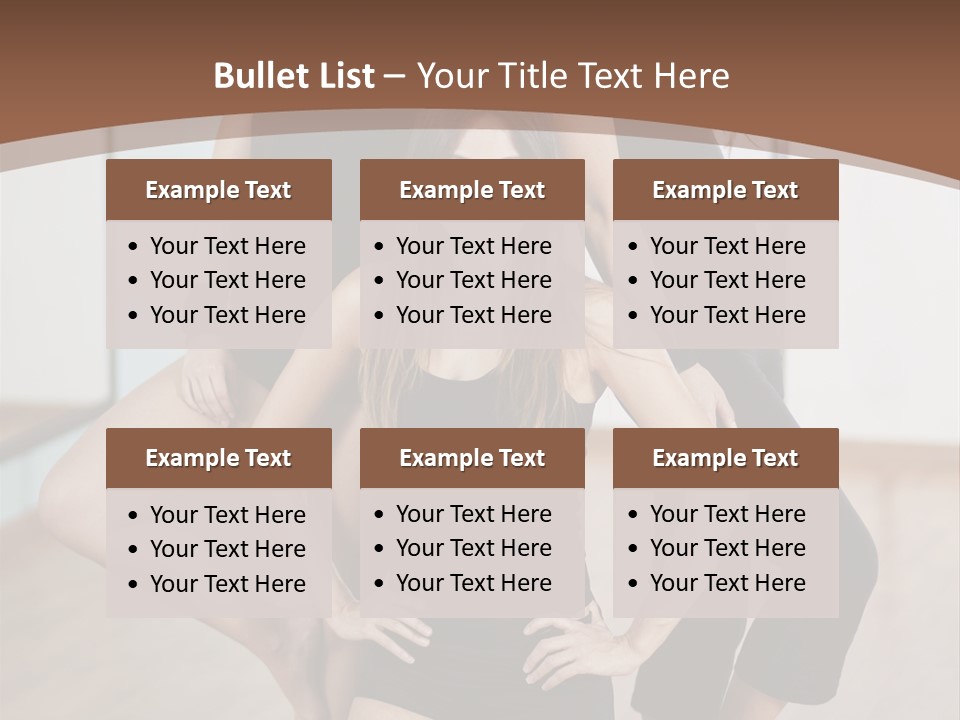 Stripteaser Female Beautiful PowerPoint Template