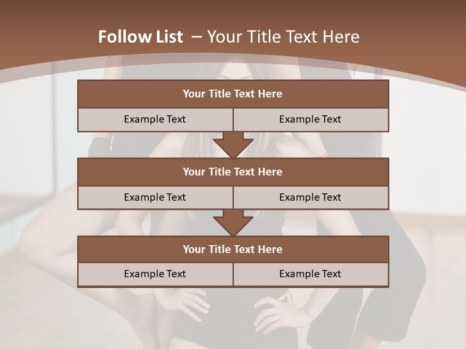 Stripteaser Female Beautiful PowerPoint Template