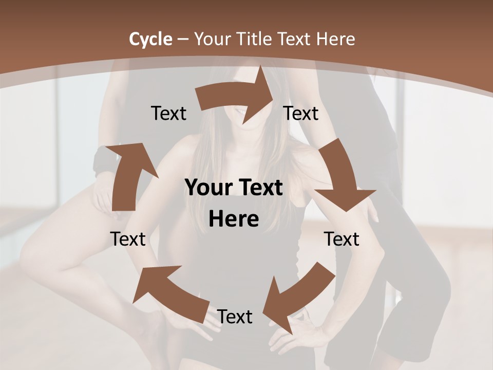 Stripteaser Female Beautiful PowerPoint Template