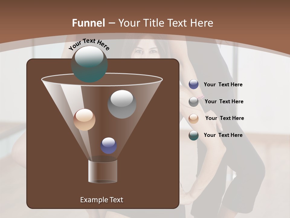 Stripteaser Female Beautiful PowerPoint Template