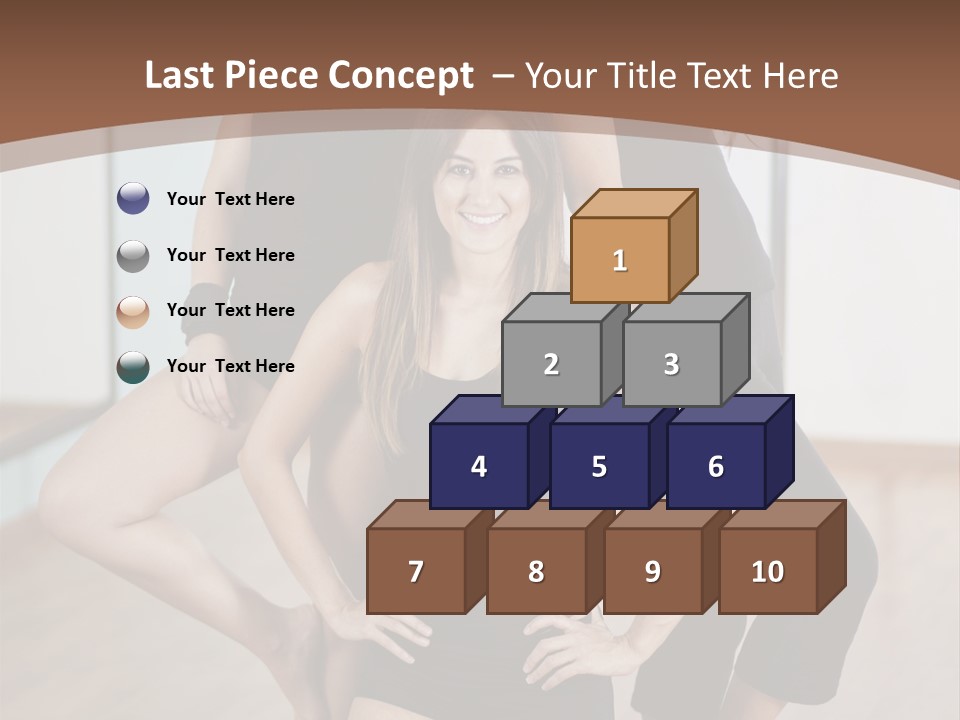 Stripteaser Female Beautiful PowerPoint Template