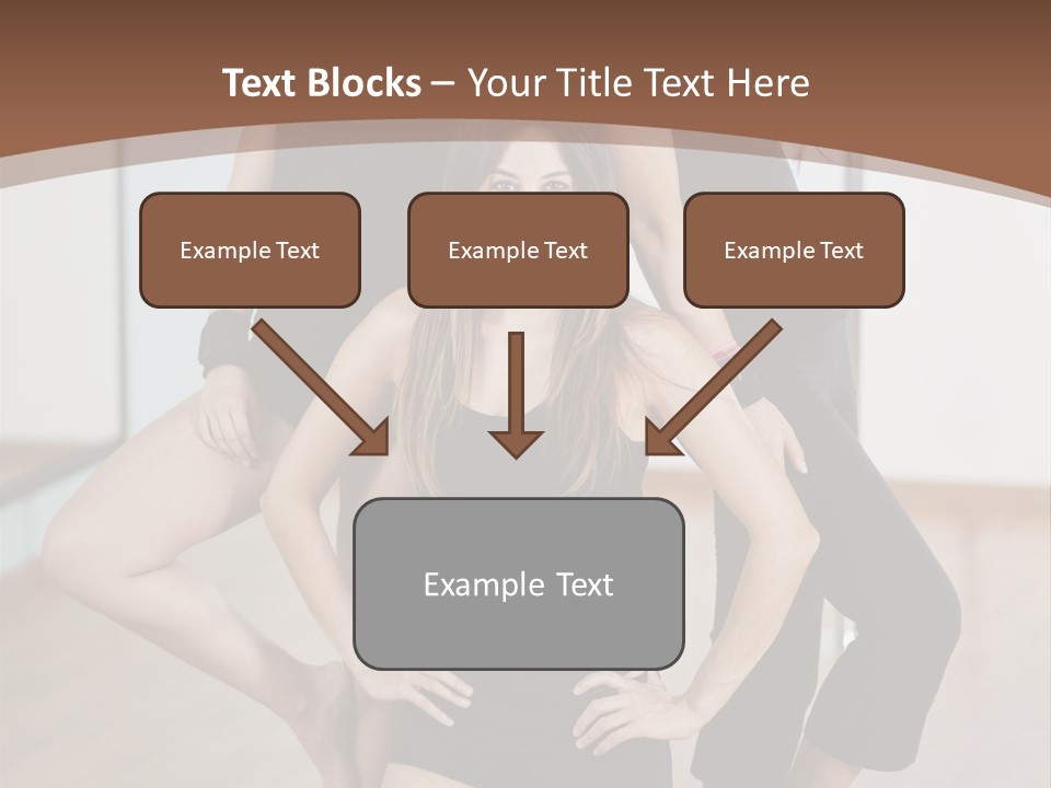 Stripteaser Female Beautiful PowerPoint Template