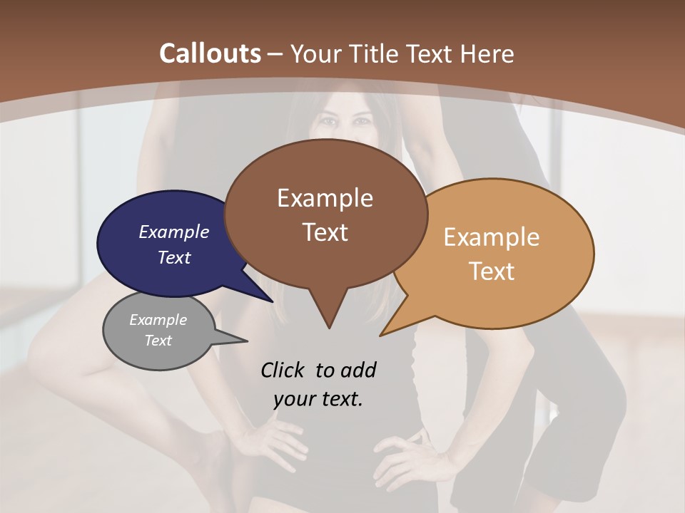 Stripteaser Female Beautiful PowerPoint Template