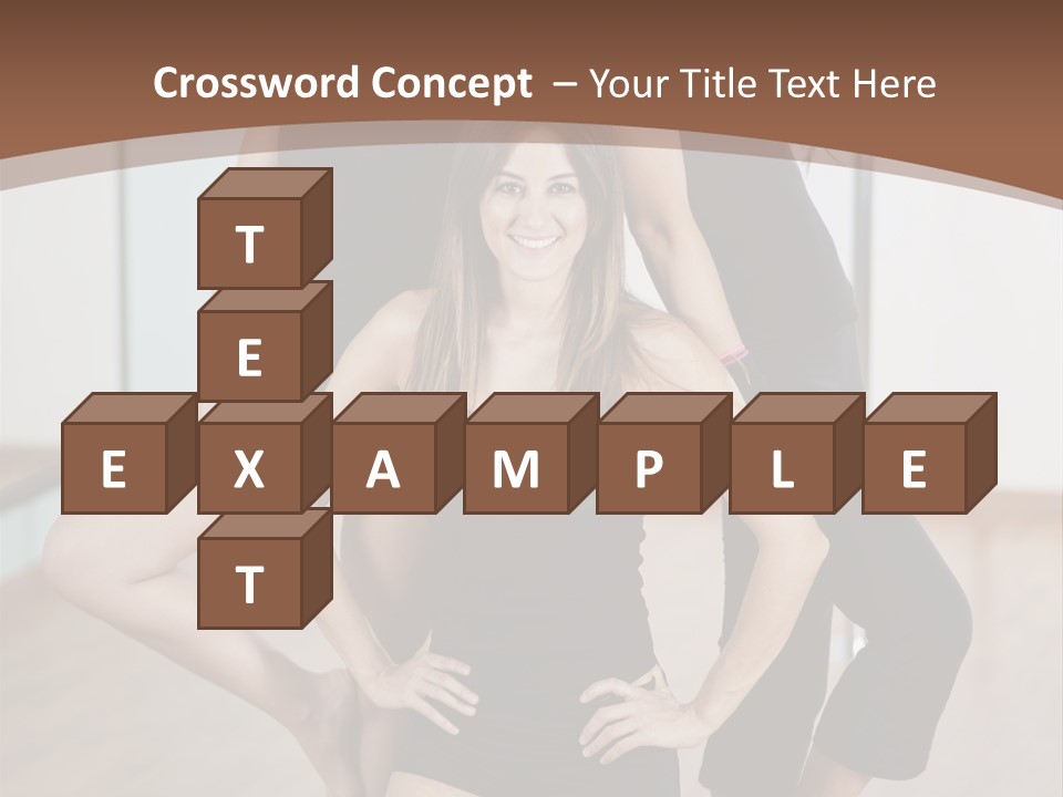 Stripteaser Female Beautiful PowerPoint Template