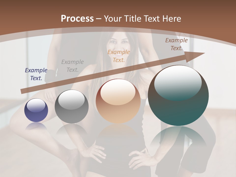 Stripteaser Female Beautiful PowerPoint Template