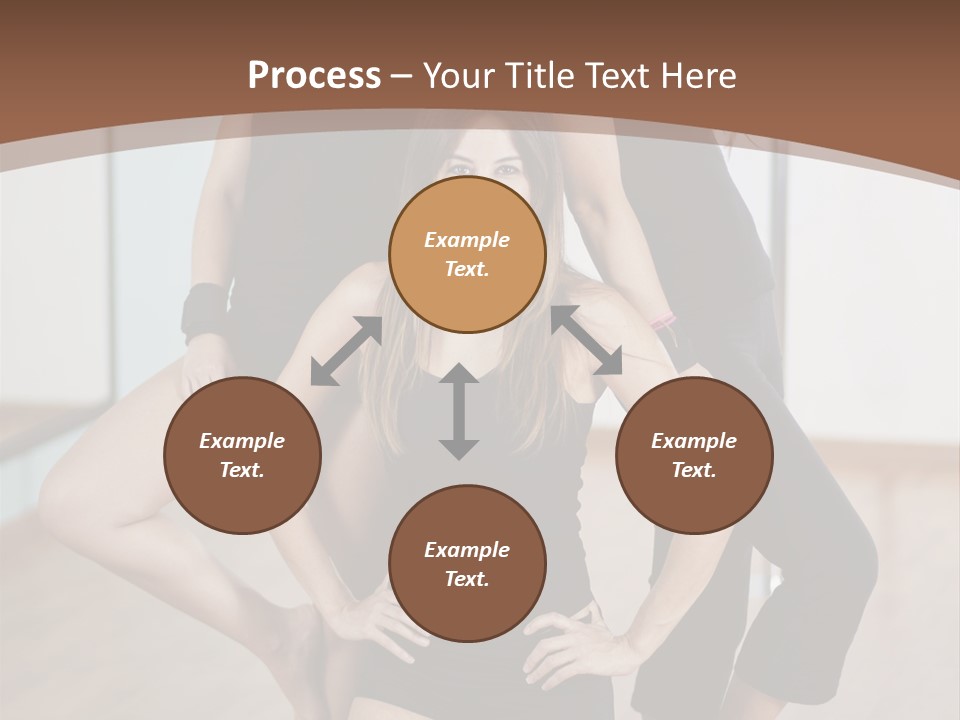 Stripteaser Female Beautiful PowerPoint Template