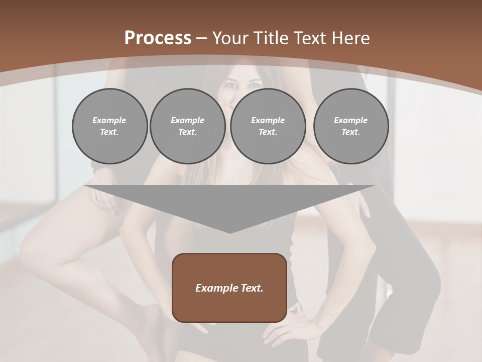 Stripteaser Female Beautiful PowerPoint Template