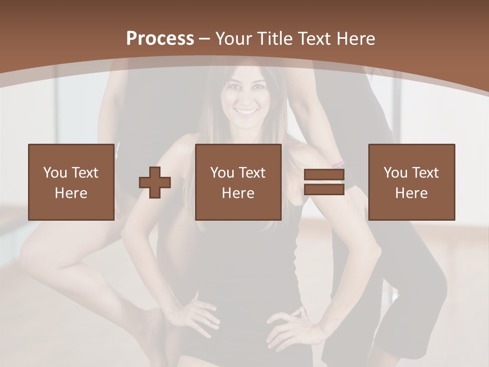 Stripteaser Female Beautiful PowerPoint Template