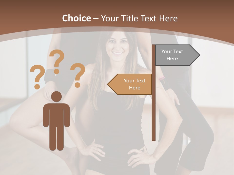 Stripteaser Female Beautiful PowerPoint Template