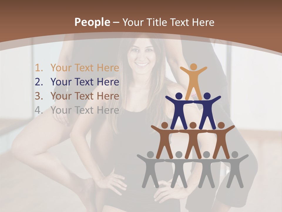 Stripteaser Female Beautiful PowerPoint Template