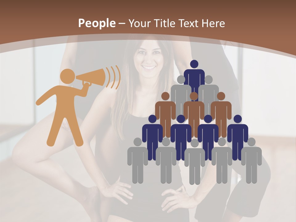 Stripteaser Female Beautiful PowerPoint Template