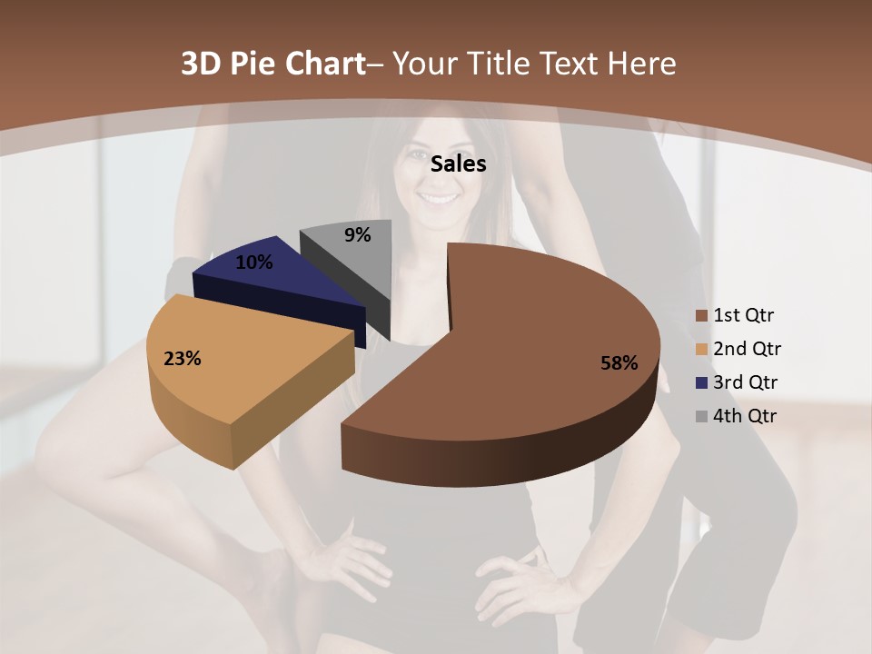 Stripteaser Female Beautiful PowerPoint Template