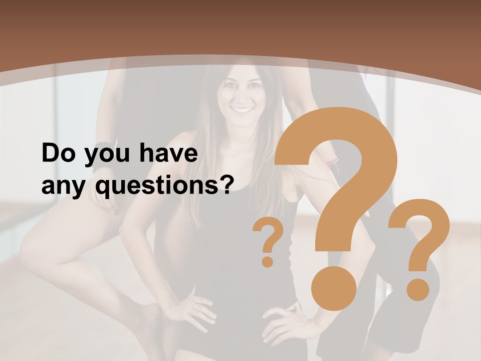 Stripteaser Female Beautiful PowerPoint Template