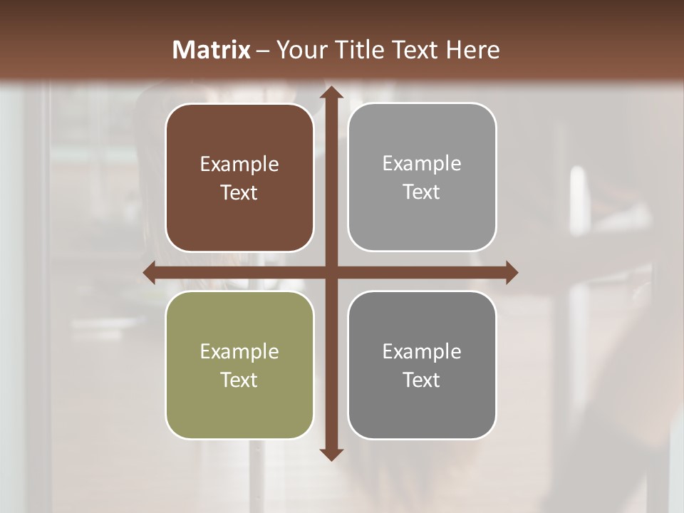 Sexy Pose Fitness PowerPoint Template