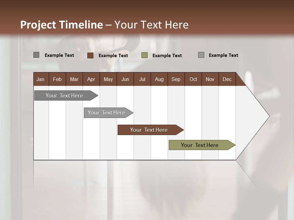 Sexy Pose Fitness PowerPoint Template