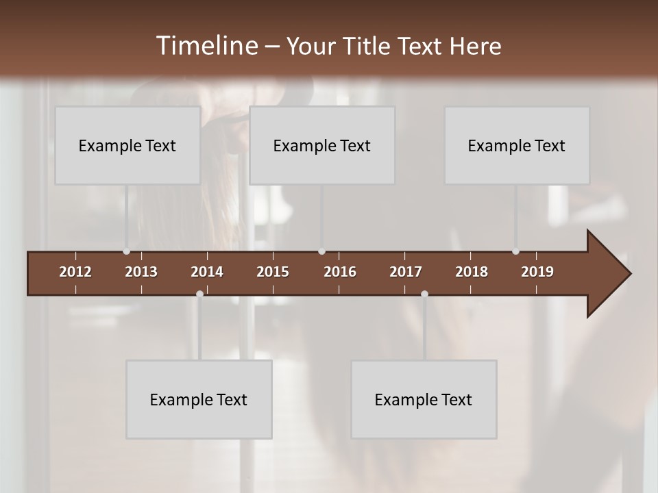Sexy Pose Fitness PowerPoint Template