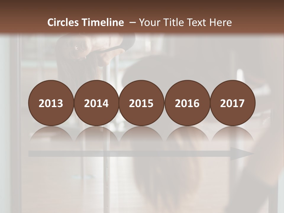 Sexy Pose Fitness PowerPoint Template