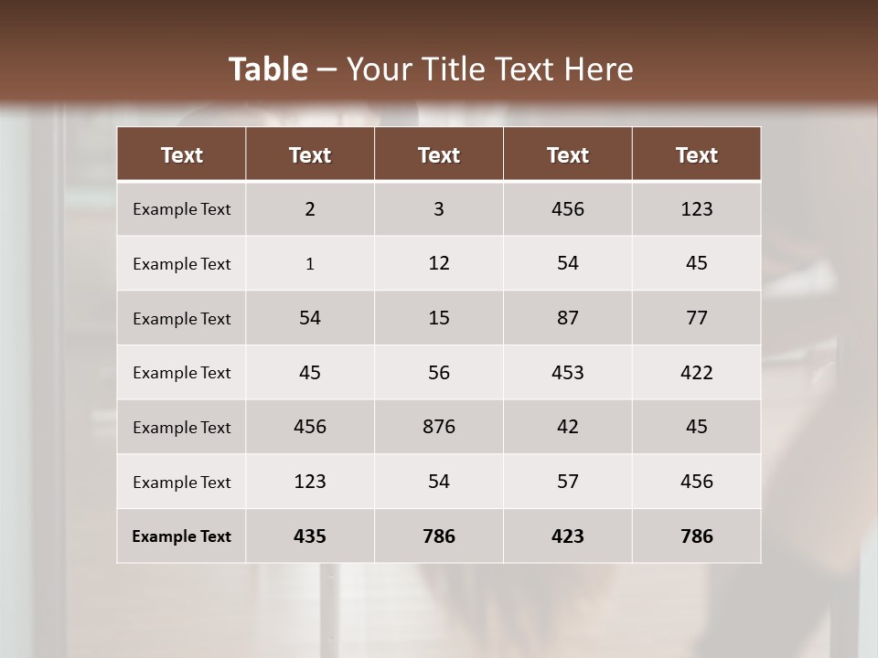 Sexy Pose Fitness PowerPoint Template