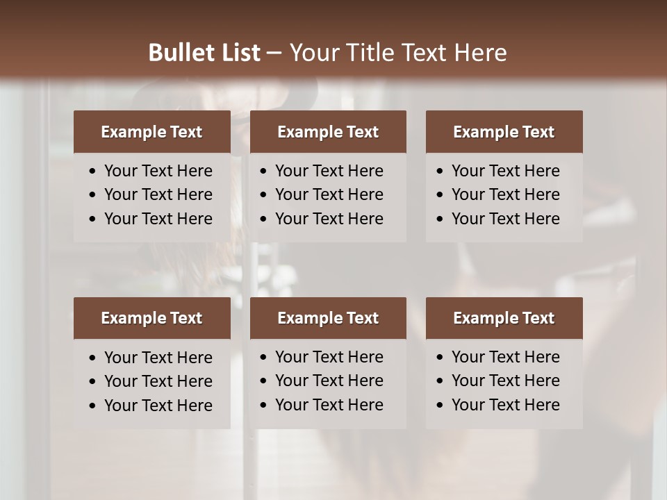 Sexy Pose Fitness PowerPoint Template