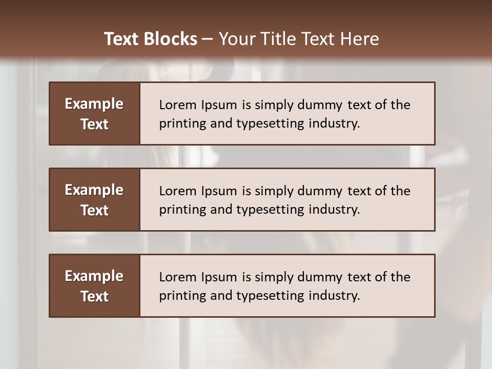 Sexy Pose Fitness PowerPoint Template