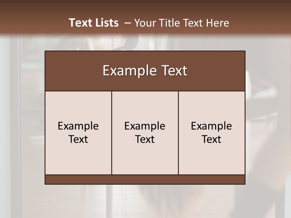 Sexy Pose Fitness PowerPoint Template