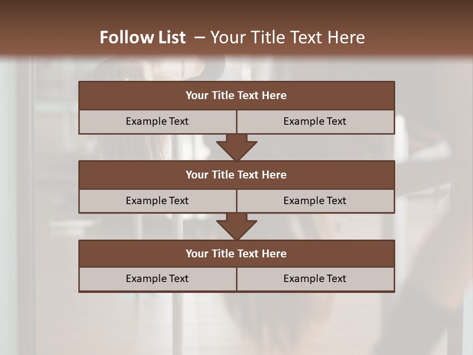 Sexy Pose Fitness PowerPoint Template