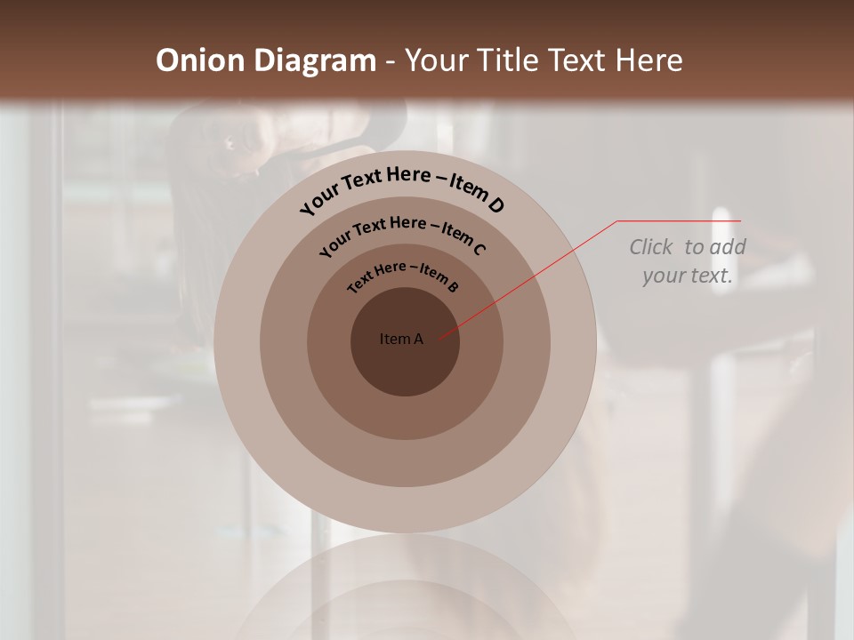 Sexy Pose Fitness PowerPoint Template