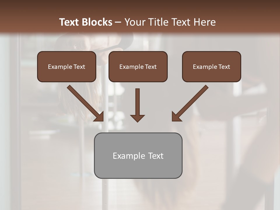 Sexy Pose Fitness PowerPoint Template