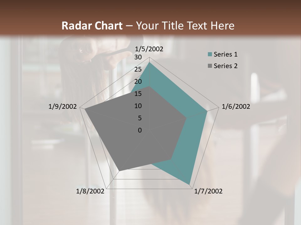 Sexy Pose Fitness PowerPoint Template