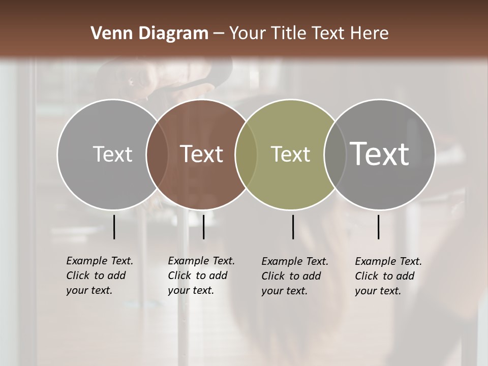 Sexy Pose Fitness PowerPoint Template