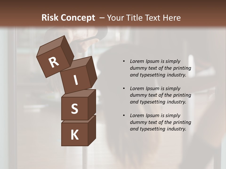 Sexy Pose Fitness PowerPoint Template