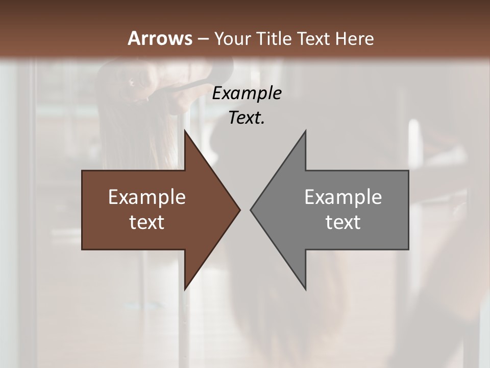 Sexy Pose Fitness PowerPoint Template