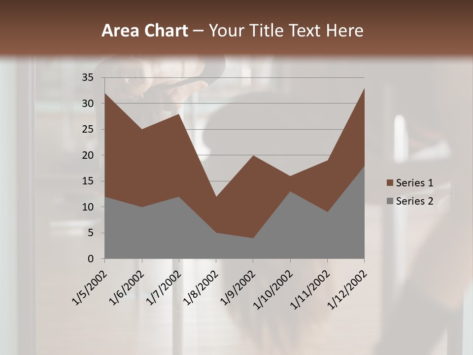 Sexy Pose Fitness PowerPoint Template