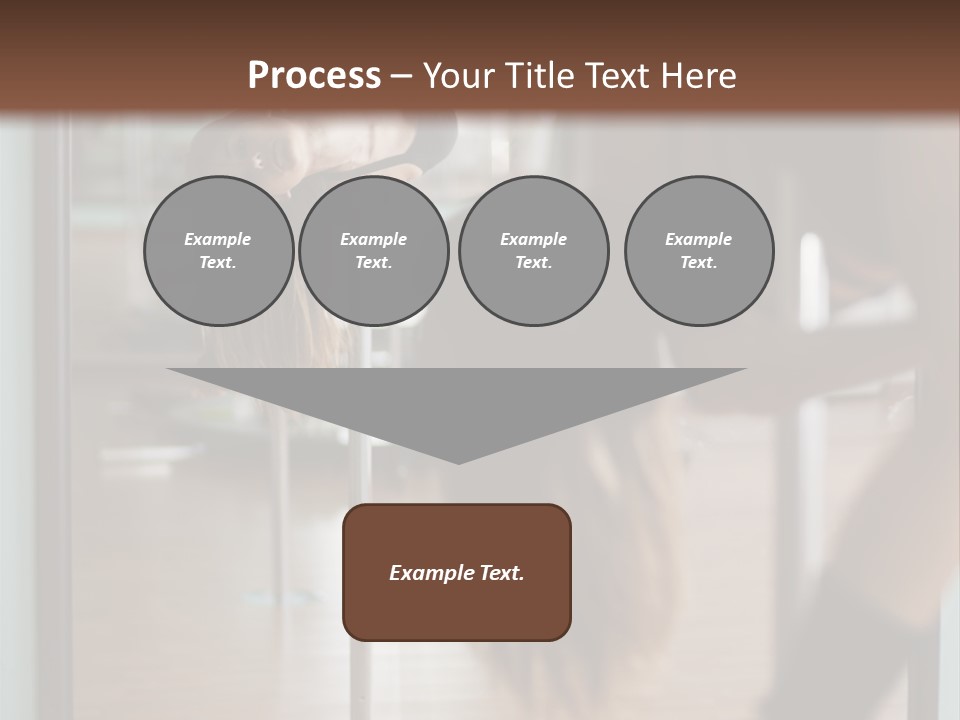 Sexy Pose Fitness PowerPoint Template