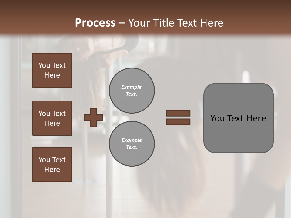 Sexy Pose Fitness PowerPoint Template