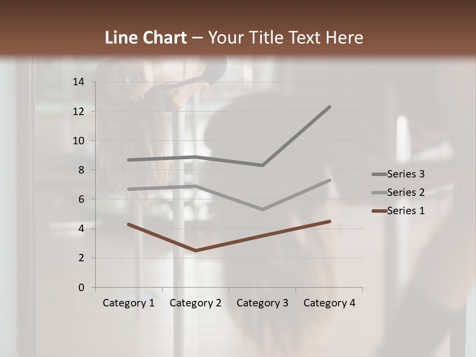 Sexy Pose Fitness PowerPoint Template