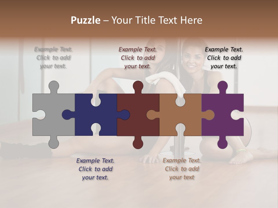 Fun Taking Smile PowerPoint Template