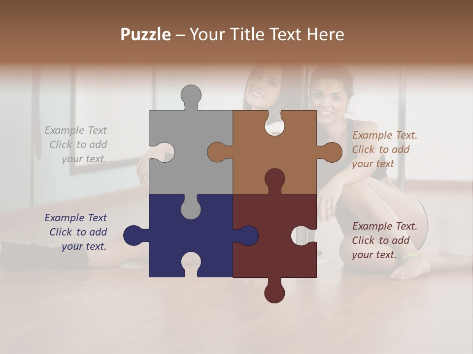 Fun Taking Smile PowerPoint Template