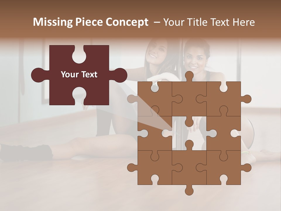 Fun Taking Smile PowerPoint Template